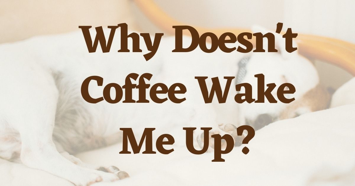 Why Doesn't Coffee Wake Me Up How To Get Rid Of It?