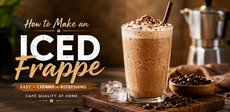 How To Make An Iced Frappé