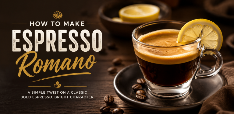 How To Make Espresso Romano