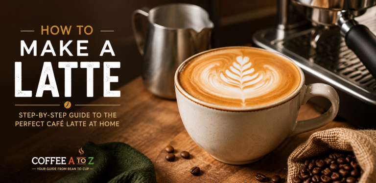 How to make a latte at home