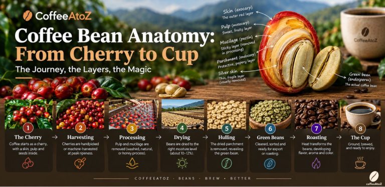 Coffee Bean Anatomy
